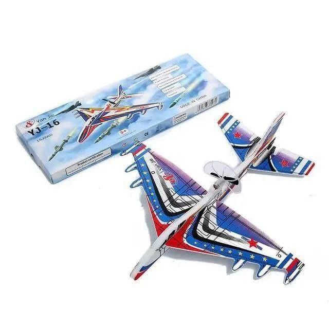 DIY Foam Glider Airplane – Hand Launch Flying Plane Toy for Kids